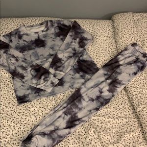 Tie Dye Athletic Leisure / Potential PJ Set
